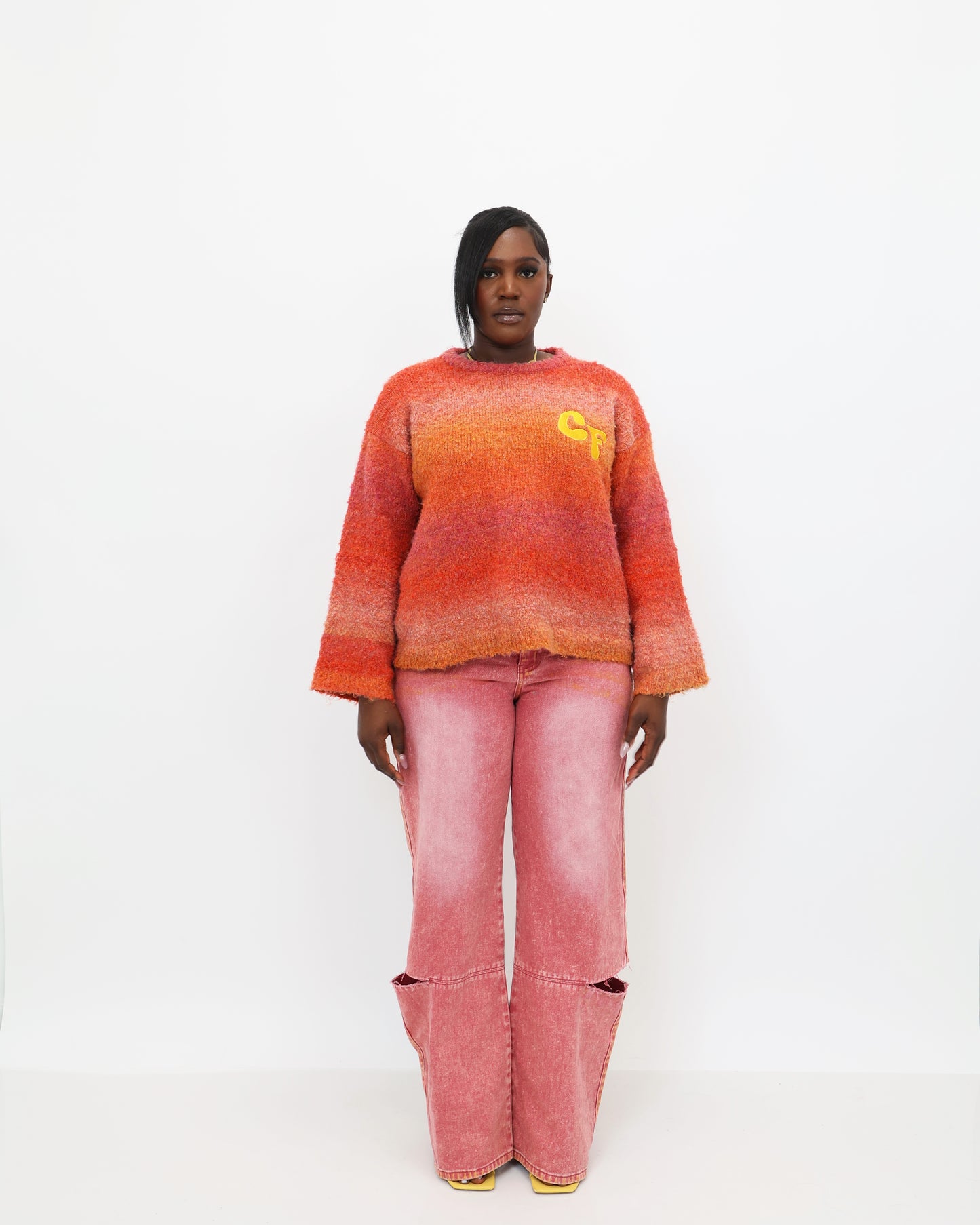 Ombre Knit Sweater