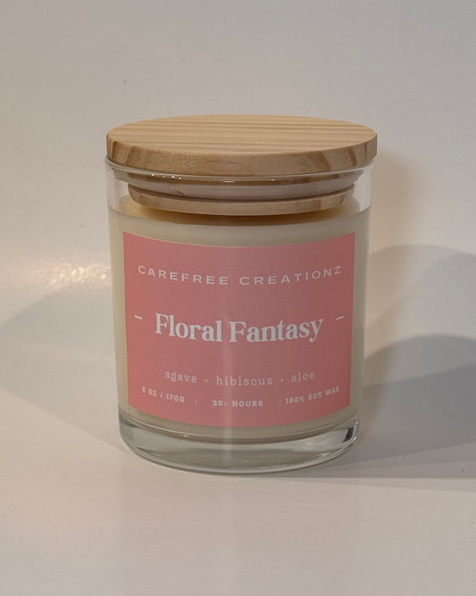 Floral Fantasy Candle