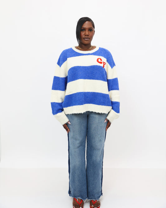 Stripped Knit Sweater