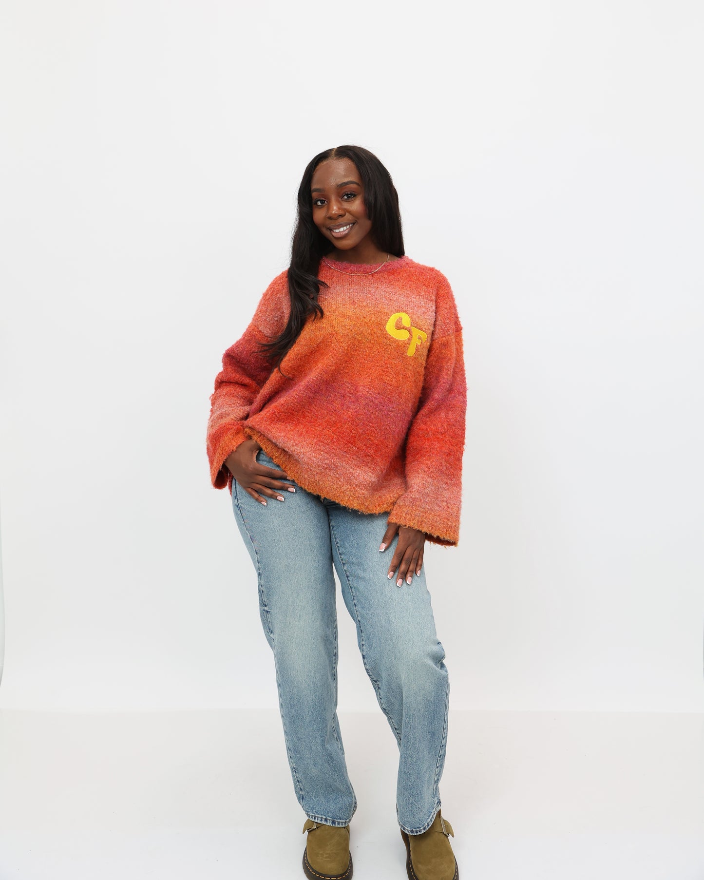 Ombre Knit Sweater