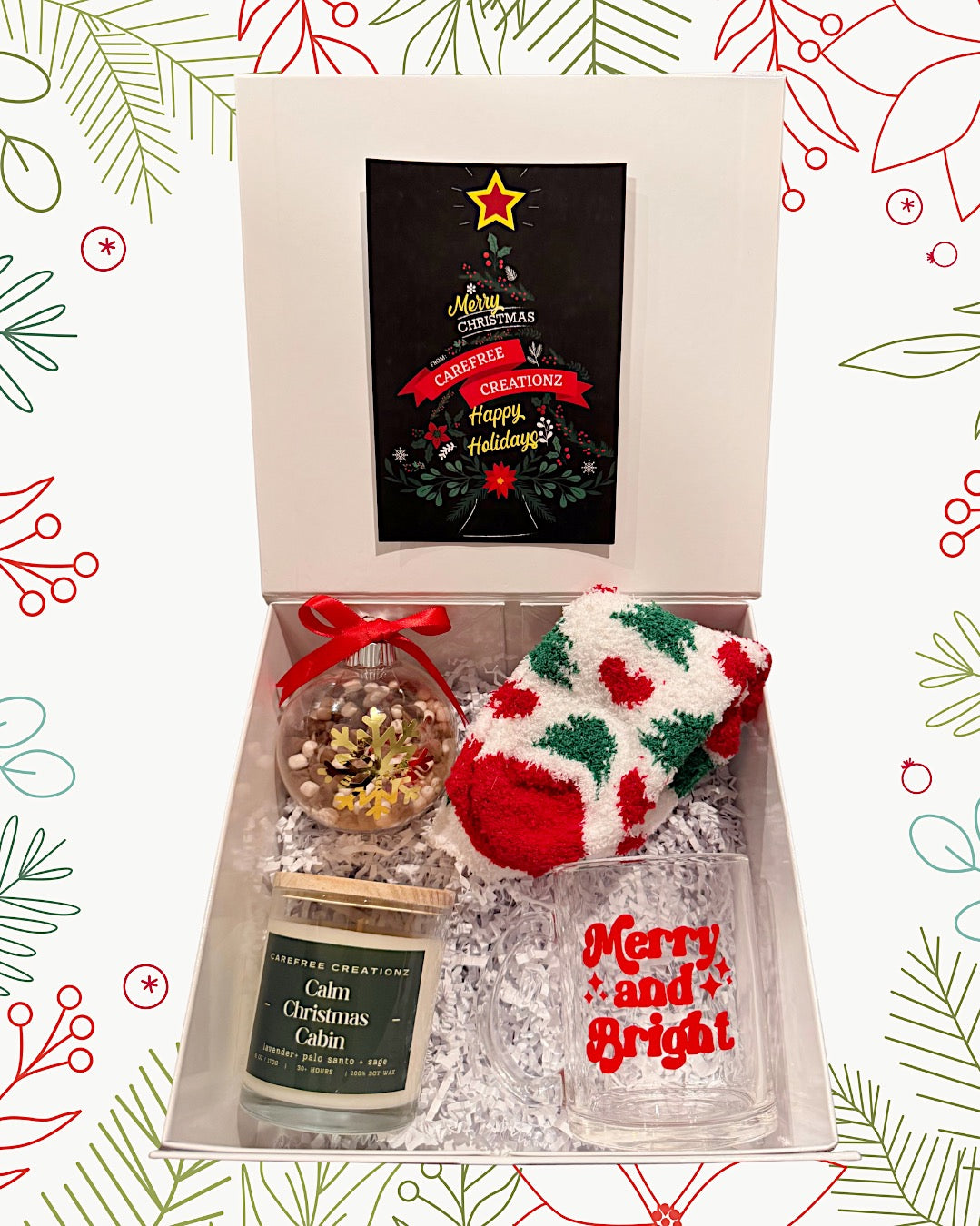 Self-Care Gift Box-Christmas Edition