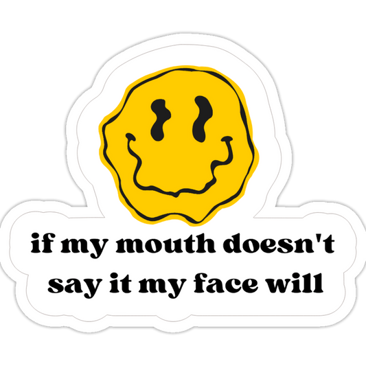 Smiley Face Sticker